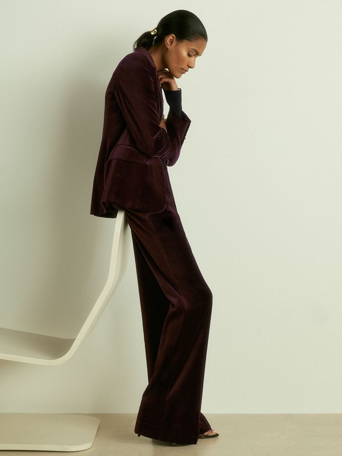 Womens Flared Suits Tailoring REISS