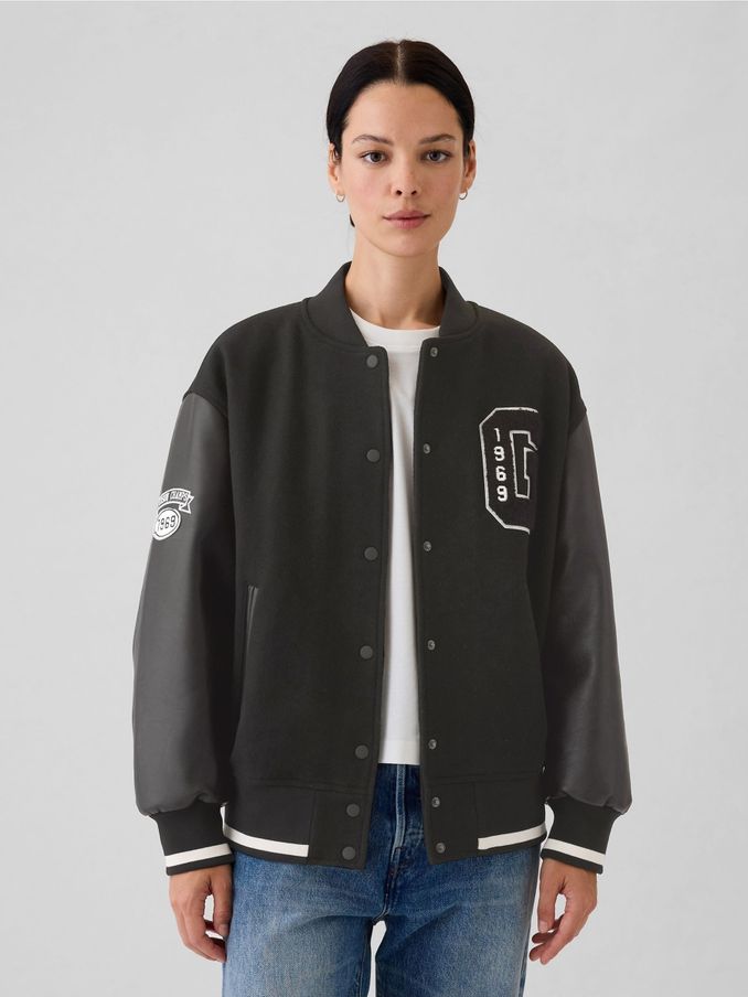 Gap black jacket womens top