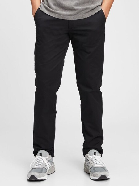 Black Straight Fit Modern Chinos (J89408) | £40