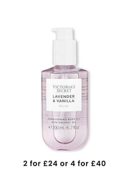 Lavender Vanilla Body Oil (K07036) | £18