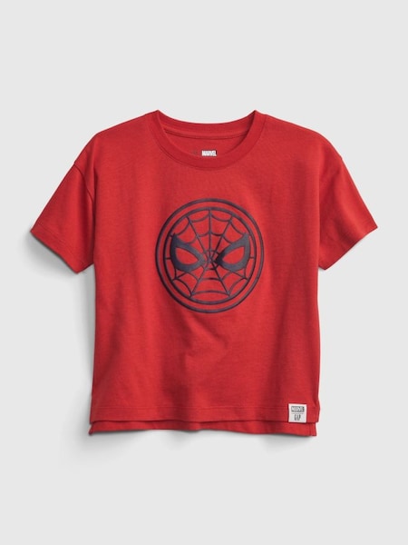Red Marvel Graphic Marvel Superhero Short Sleeve T-Shirt (K09103) | £8
