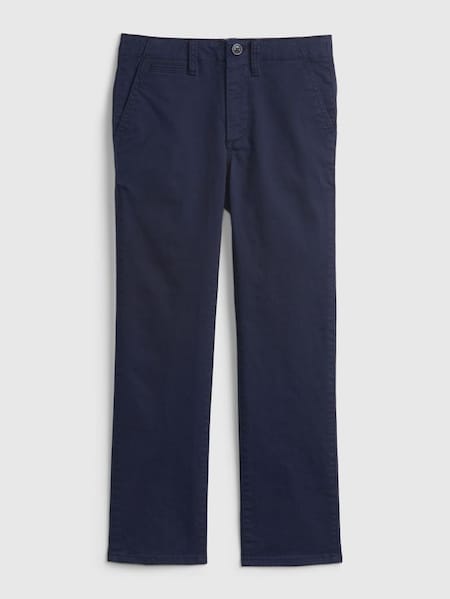 Navy Blue Straight Leg Chinos (K10912) | £20