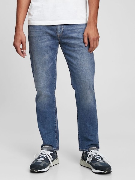 Blue Straight Jeans (K12401) | £24