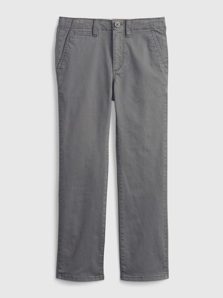 Grey Straight Leg Chinos (K12795) | £20