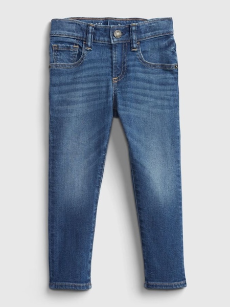 Mid Wash Blue Slim Jeans (K12815) | £15