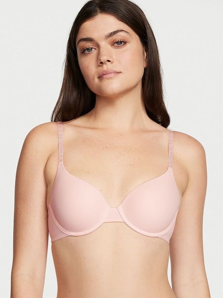Purest Pink Smooth Lightly Lined T-Shirt Bra (K14970) | £35