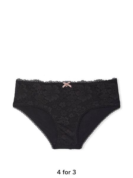 Black Lace Hipster Knickers (K15003) | £14