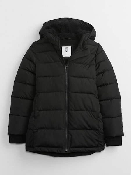 Black Cold Control Max Puffer Coat (K15331) | £50