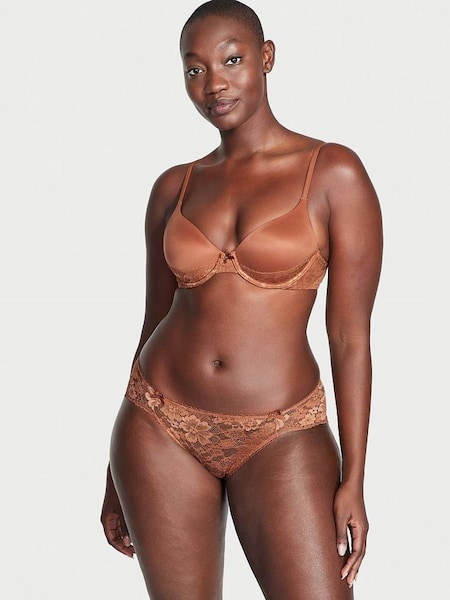 Caramel Kiss Brown Smooth Lightly Lined Full Cup Bra (K16025) | £39
