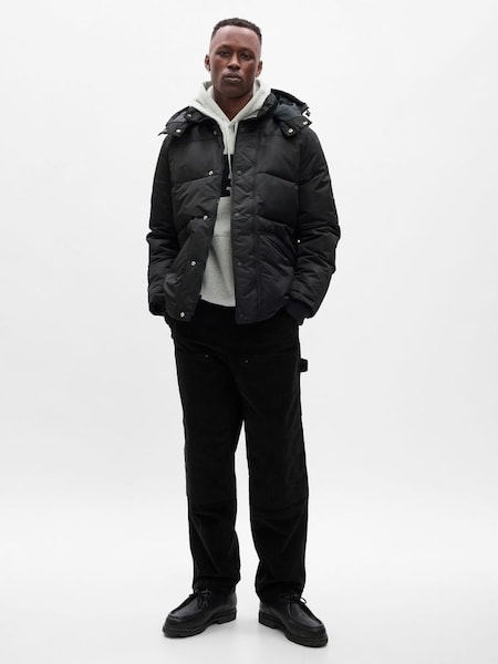 Black Cold Control Heavy Puffer Jacket (K16732) | £28