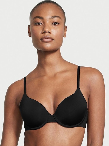 Black Smooth Lightly Lined Full Cup T-Shirt Bra (K16832) | £35