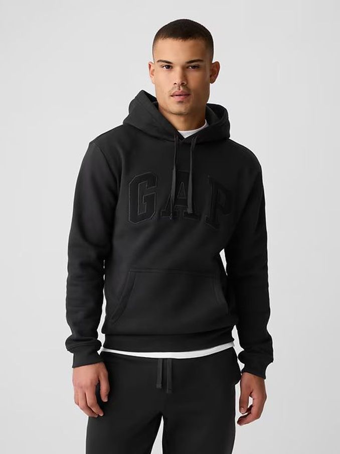 Red and online black gap hoodie