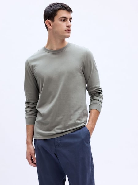 Grey Everyday Soft Crew Neck T-Shirt (K17012) | £16