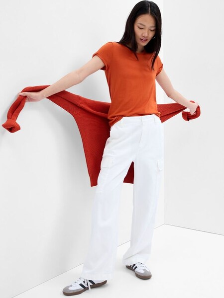 Orange Soft Favourite Crew Neck T-Shirt (K18628) | £10
