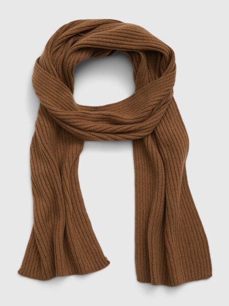 Brown CashSoft Scarf (K18636) | £35