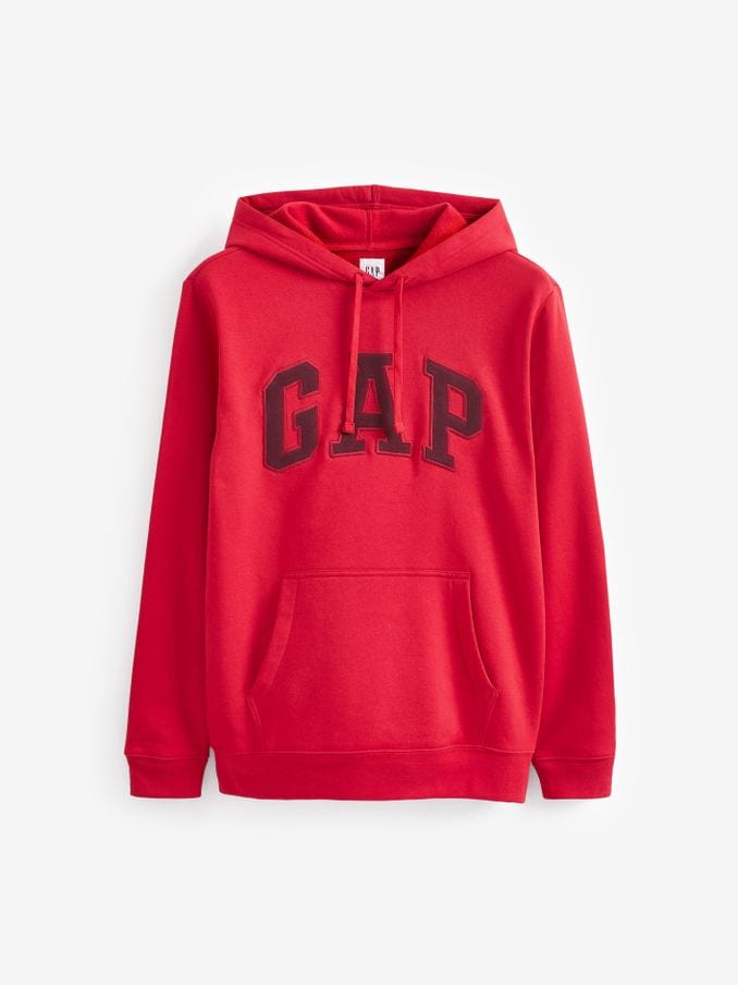 Men s Red Hoodies Sweatshirts Gap UK