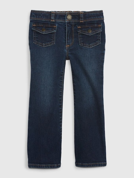 Dark Blue 70s Flare Washwell Jeans (6mths-5yrs) (K21264) | £20