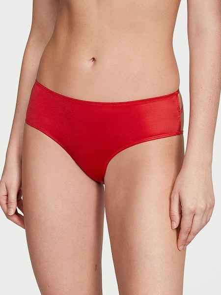 Lipstick Red Cheeky Strappy Heart Knickers (K22432) | £18