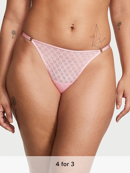 Pretty Blossom Pink Thong Icon Knickers (K22567) | £14