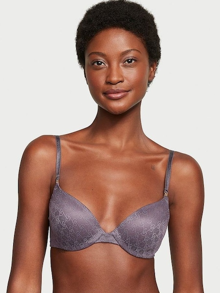 Tornado Purple Icon Push Up Demi Bra (K22572) | £45