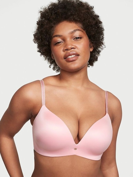 Pretty Blossom Pink So Obsessed Non Wired Push Up Bra (K22583) | £45