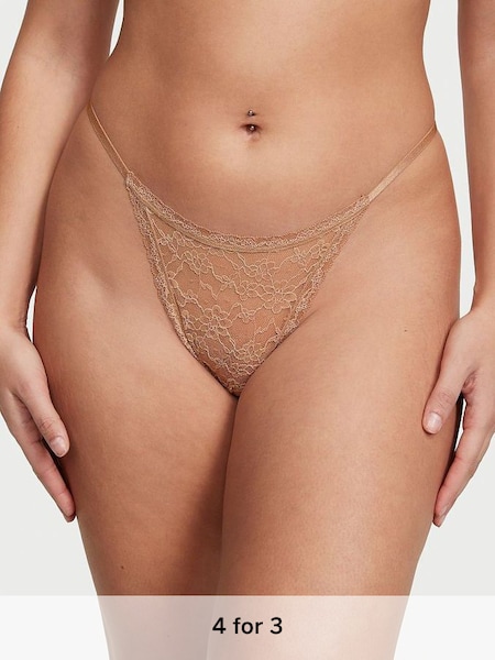 Praline Nude String Lacie String Thong Knickers (K22782) | £9