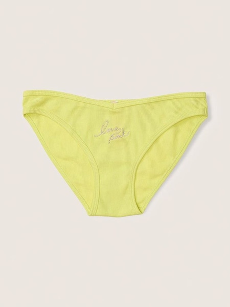 Green Spring Cotton Bikini Knicker (K25609) | £9