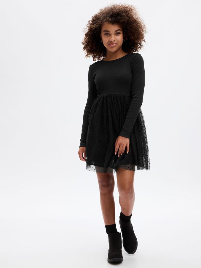 Buy Girls Dresses Black Clothing Online Gap UK