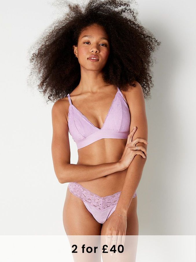 Triangle bralette store