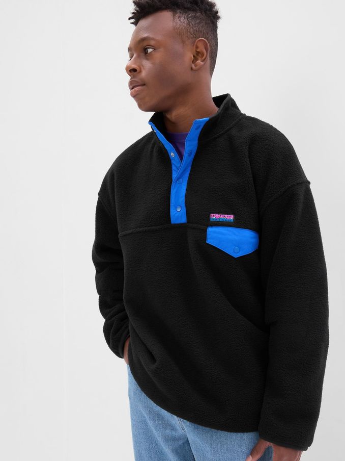 Buy Boys Fleeces Borg Clothing Online Gap UK