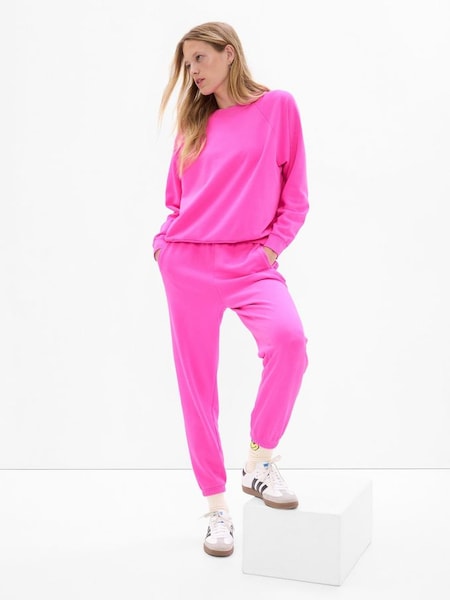 Pink High Rise Vintage Soft Pull-On Joggers (K27258) | £19