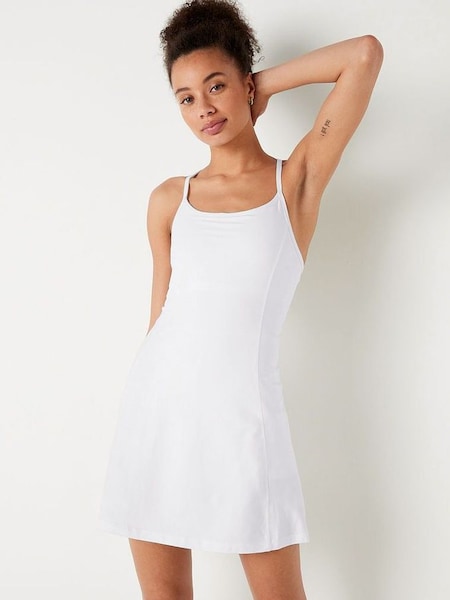Optic White Active Dress (K28370) | £18