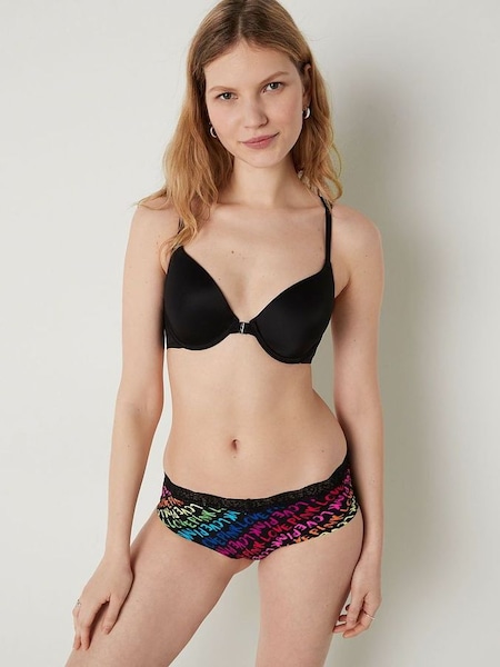 Pure Black Lightly Lined Full Cup Front Fastening T-Shirt Bra (K28546) | £30