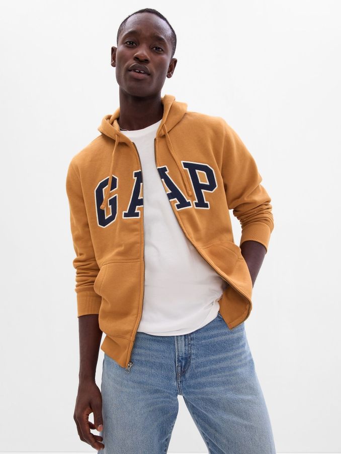 Yellow gap best sale hoodie mens