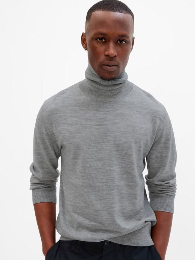 Buy Men s Roll Neck Jumpersandcardigans Online Gap UK