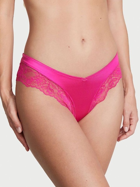 Forever Pink Lace Cheeky Knickers (K31788) | £14