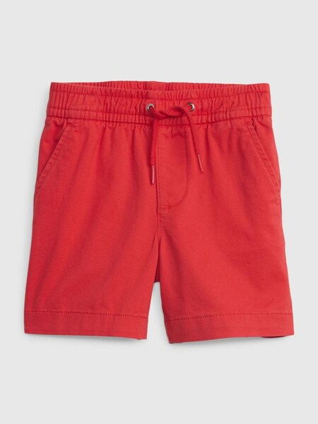 Red Pull On Cotton Chino Shorts (K40673) | £11