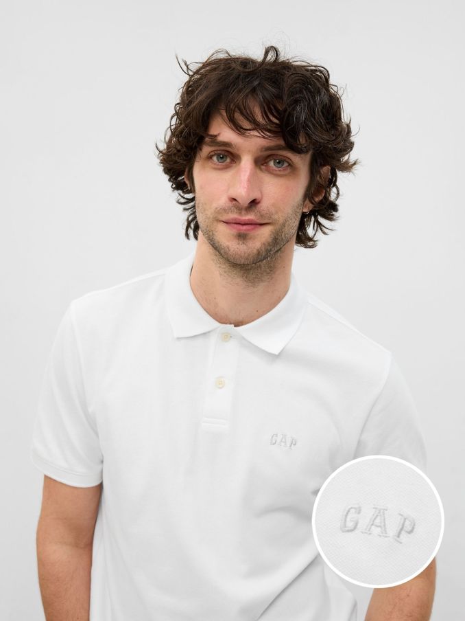 Men s Polo Shirts Gap UK