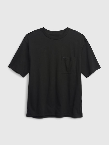 Black The Brooklyn Circus Short Sleeve Pocket Crewneck T-Shirt (K41133) | £14