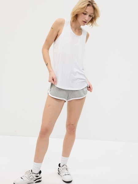 White Fit Muscle Tank Top (K42362) | £20