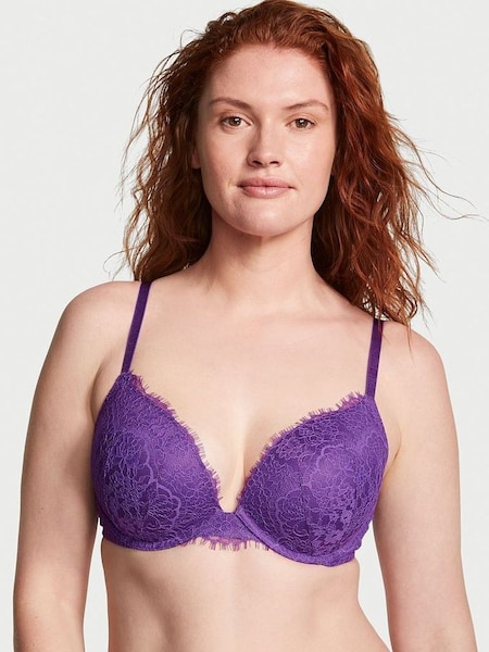 Violetta Purple Lace Push Up Bra (K43634) | £24