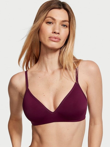 Kir With Black Red Mini Logo Non Wired Lightly Lined T-Shirt Bra (K43656) | £35