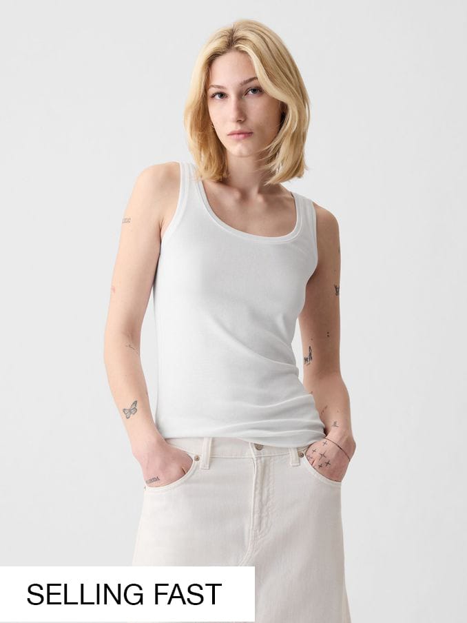 Gap sleeveless top sale