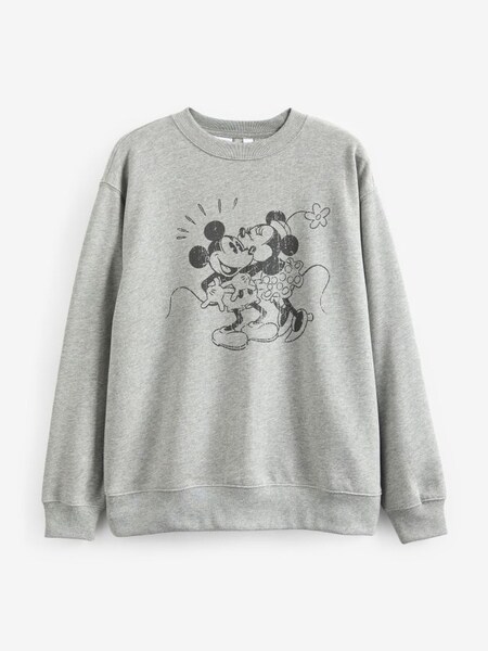 Grey Disney Mickey Mouse Graphic Sweatshirt (K44502) | £40
