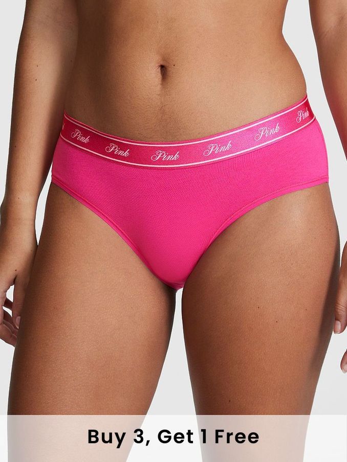 Pink Hipsters Pink Hiphugger Knickers Victoria s Secret UK
