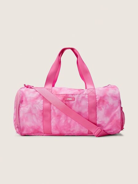 Dreamy Pink Tie Dye Everyday Duffle Bag (K45627) | £36