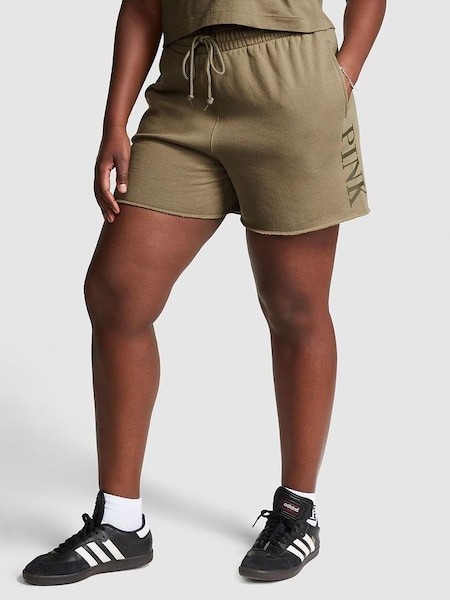 Dusted Olive Green Everyday Fleece Sweat Short (K46772) | £10