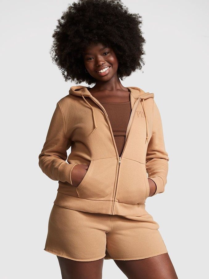 Yellow victoria secret hoodie shop