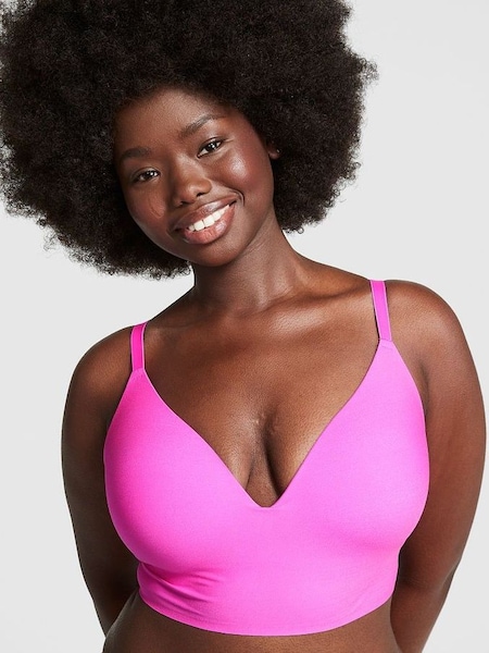Pink Berry Smooth Non Wired Push Up Bralette (K49699) | £30