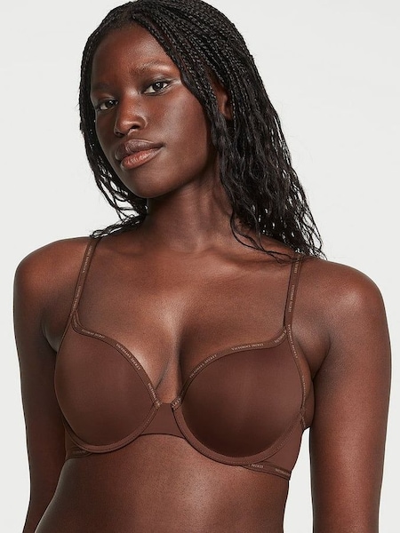Ganache Nude Brown Lightly Lined Full Cup T-Shirt Bra (K52463) | £35